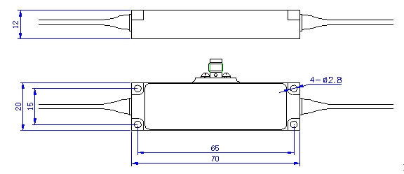 Polarization-maintaining fiber optic acousto-optic modulator