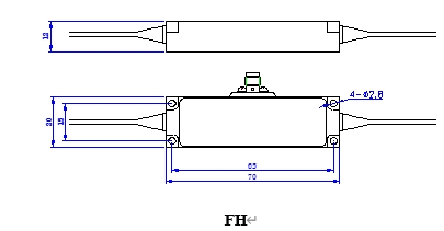 1550nm fiber optic acousto-optic modulator series