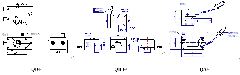 1064nm acousto-optic Q switch series